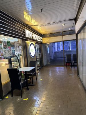 A bit hidden   at Minf Houze Vegan Cafe in Kuala Lumpur