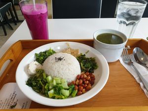  at Minf Houze Vegan Cafe in Kuala Lumpur