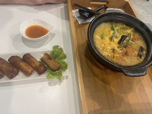   at Minf Houze Vegan Cafe in Kuala Lumpur