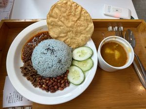   at Minf Houze Vegan Cafe in Kuala Lumpur