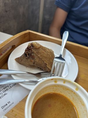   at Minf Houze Vegan Cafe in Kuala Lumpur