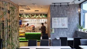 Venue at Minf Houze Vegan Cafe in Kuala Lumpur