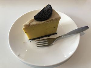 Pumpkin pie  at Minf Houze Vegan Cafe in Kuala Lumpur