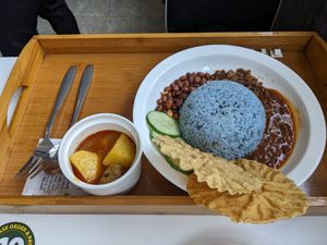  at Minf Houze Vegan Cafe in Kuala Lumpur