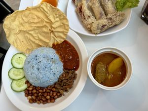 A nice meal  at Minf Houze Vegan Cafe in Kuala Lumpur