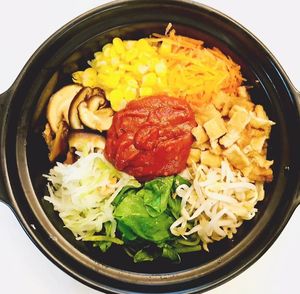 Bibimbap with Rice  at Minf Houze Vegan Cafe in Kuala Lumpur