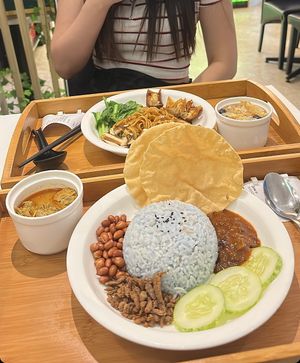   at Minf Houze Vegan Cafe in Kuala Lumpur