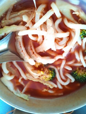 Ok..some pale Sellerie and Brokkoli was there, too at Minf Houze Vegan Cafe in Kuala Lumpur