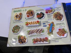 Menu  at Minf Houze Vegan Cafe in Kuala Lumpur