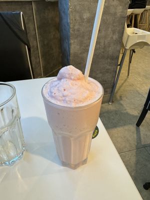 Melon and Lychee Smoothie  at Minf Houze Vegan Cafe in Kuala Lumpur
