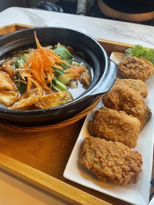   at Minf Houze Vegan Cafe in Kuala Lumpur