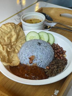   at Minf Houze Vegan Cafe in Kuala Lumpur