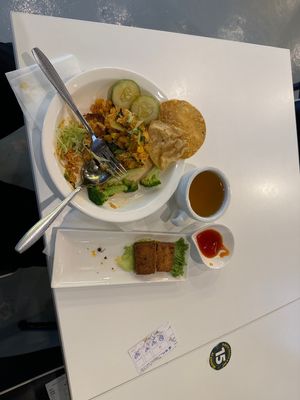   at Minf Houze Vegan Cafe in Kuala Lumpur