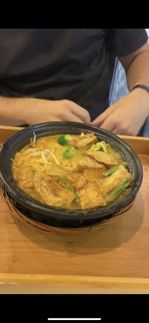 Curry ramen   at Minf Houze Vegan Cafe in Kuala Lumpur