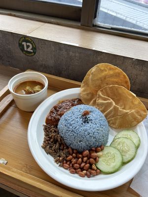 Vegan nasi  at Minf Houze Vegan Cafe in Kuala Lumpur