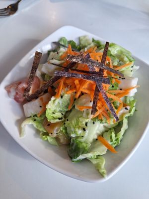 Vegan caesar at Minf Houze Vegan Cafe in Kuala Lumpur