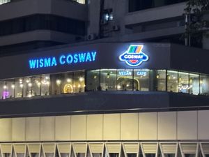   at Minf Houze Vegan Cafe in Kuala Lumpur