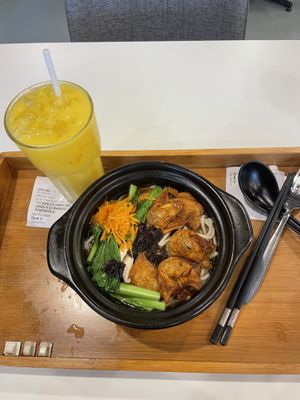   at Minf Houze Vegan Cafe in Kuala Lumpur