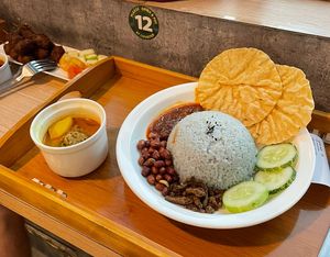   at Minf Houze Vegan Cafe in Kuala Lumpur