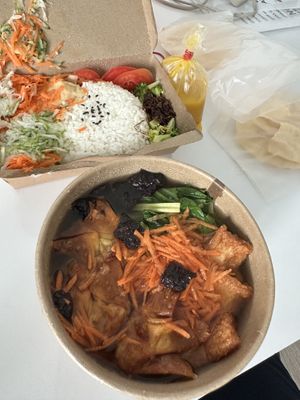   at Minf Houze Vegan Cafe in Kuala Lumpur