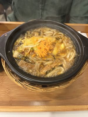 Assam laksa   at Minf Houze Vegan Cafe in Kuala Lumpur