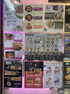   at Minf Houze Vegan Cafe in Kuala Lumpur