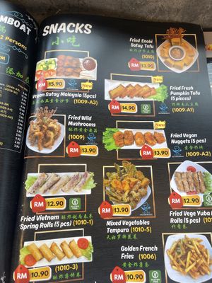   at Minf Houze Vegan Cafe in Kuala Lumpur