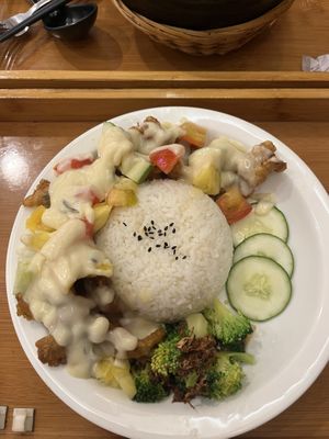 Butter fried (recommend!!)  at Minf Houze Vegan Cafe in Kuala Lumpur