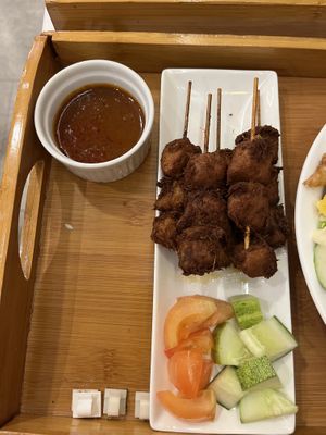 Satee   at Minf Houze Vegan Cafe in Kuala Lumpur