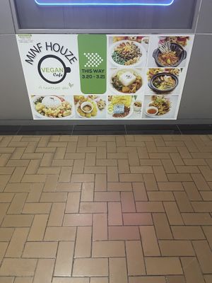   at Minf Houze Vegan Cafe in Kuala Lumpur