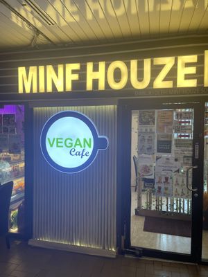   at Minf Houze Vegan Cafe in Kuala Lumpur