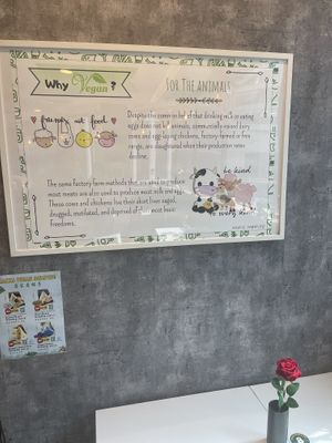   at Minf Houze Vegan Cafe in Kuala Lumpur