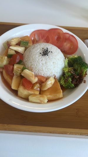   at Minf Houze Vegan Cafe in Kuala Lumpur