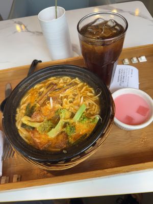   at Minf Houze Vegan Cafe in Kuala Lumpur