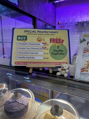   at Minf Houze Vegan Cafe in Kuala Lumpur