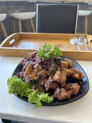   at Minf Houze Vegan Cafe in Kuala Lumpur