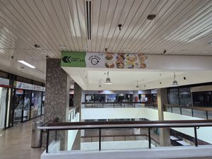 Look for the sign on the 3rd floor at Minf Houze Vegan Cafe in Kuala Lumpur