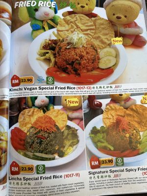   at Minf Houze Vegan Cafe in Kuala Lumpur