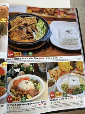   at Minf Houze Vegan Cafe in Kuala Lumpur