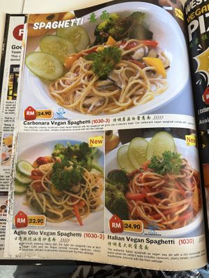   at Minf Houze Vegan Cafe in Kuala Lumpur