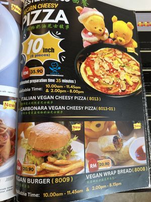   at Minf Houze Vegan Cafe in Kuala Lumpur