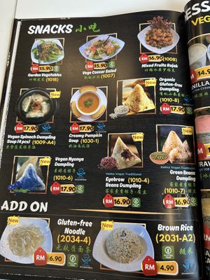   at Minf Houze Vegan Cafe in Kuala Lumpur