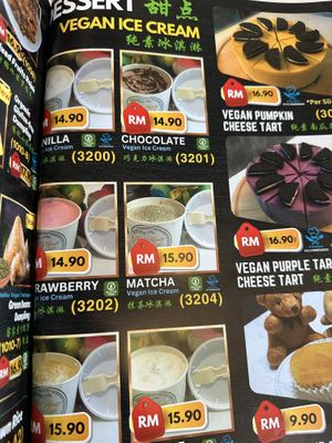   at Minf Houze Vegan Cafe in Kuala Lumpur