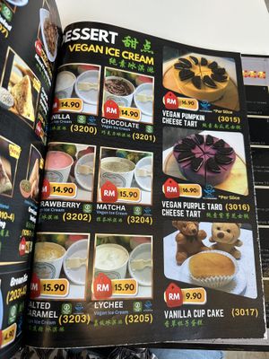   at Minf Houze Vegan Cafe in Kuala Lumpur