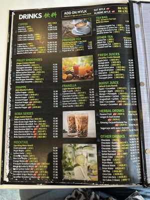   at Minf Houze Vegan Cafe in Kuala Lumpur