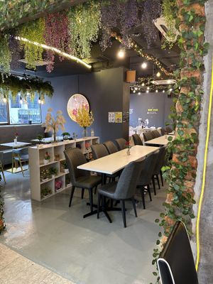   at Minf Houze Vegan Cafe in Kuala Lumpur