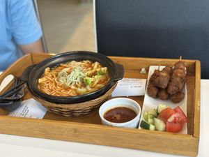   at Minf Houze Vegan Cafe in Kuala Lumpur