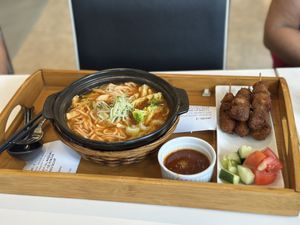   at Minf Houze Vegan Cafe in Kuala Lumpur