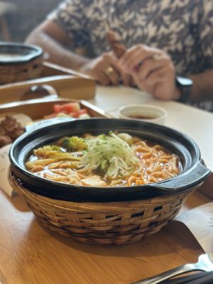   at Minf Houze Vegan Cafe in Kuala Lumpur