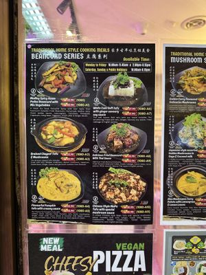   at Minf Houze Vegan Cafe in Kuala Lumpur